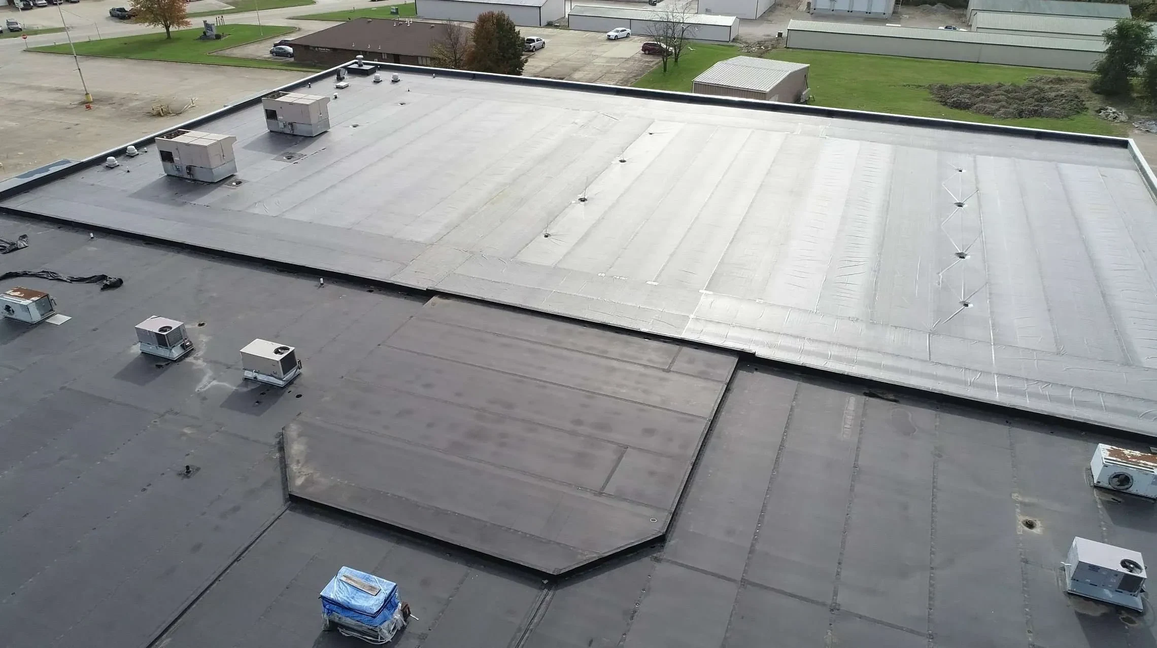 White EPDM Roofing in Eugene, OR