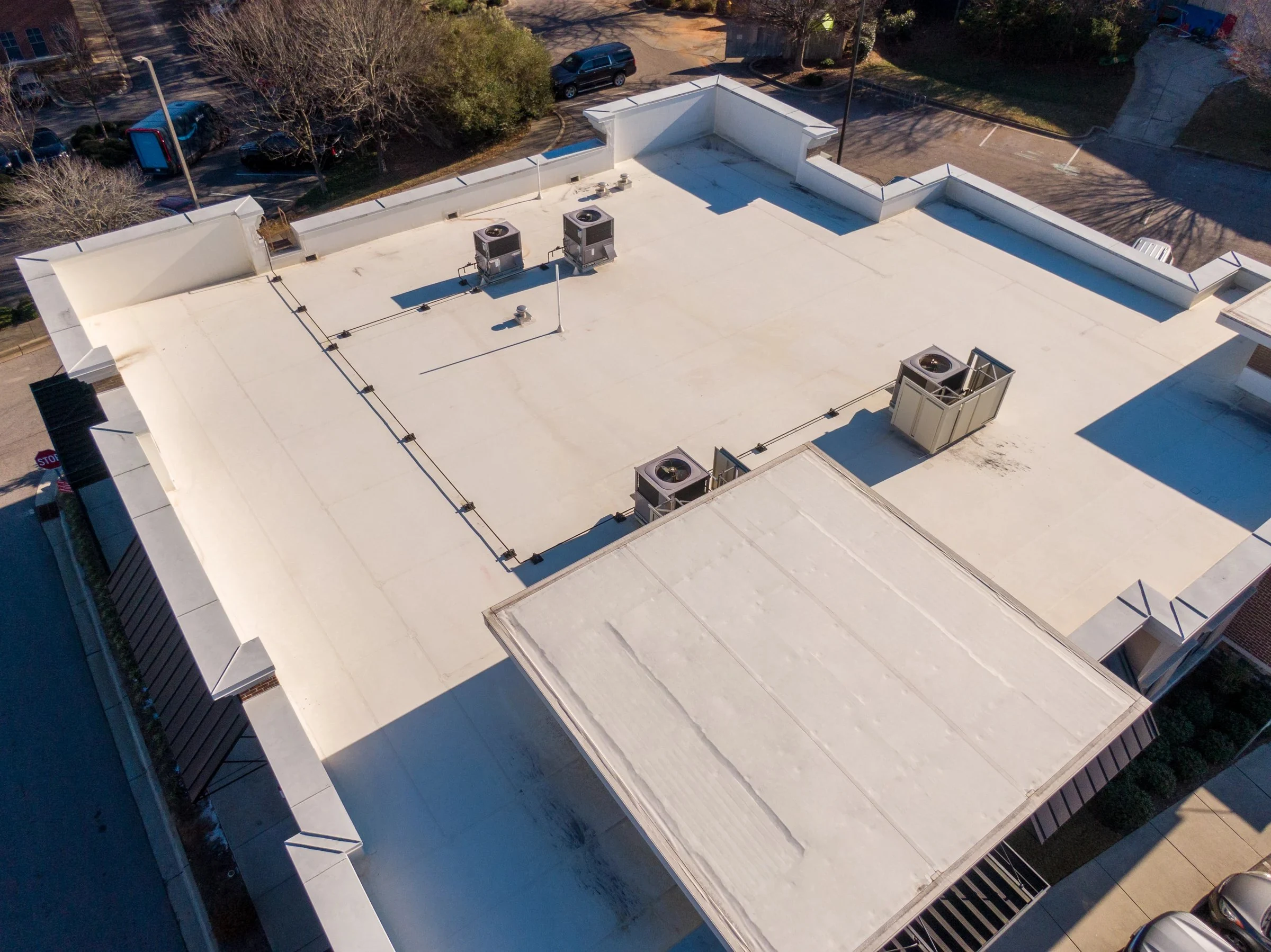 TPO commercial roof system in Eugene Oregon TPO commercial roof system in Eugene Oregon