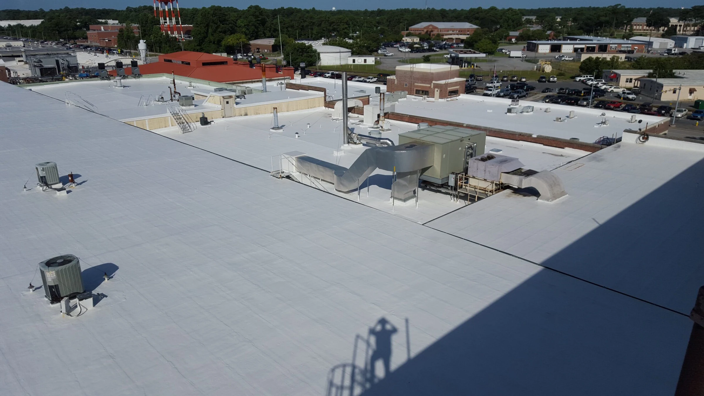 Commercial roof coating in Eugene Oregon Commercial roof coating in Eugene Oregon